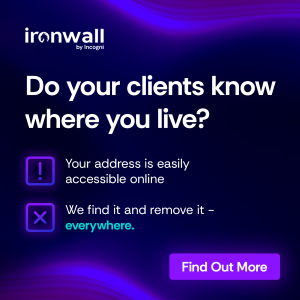 Ironwall by Incogni advertisement - Do your clients know where you live - Your address is easily accessible online - we find it and remove it everywhere - find out more